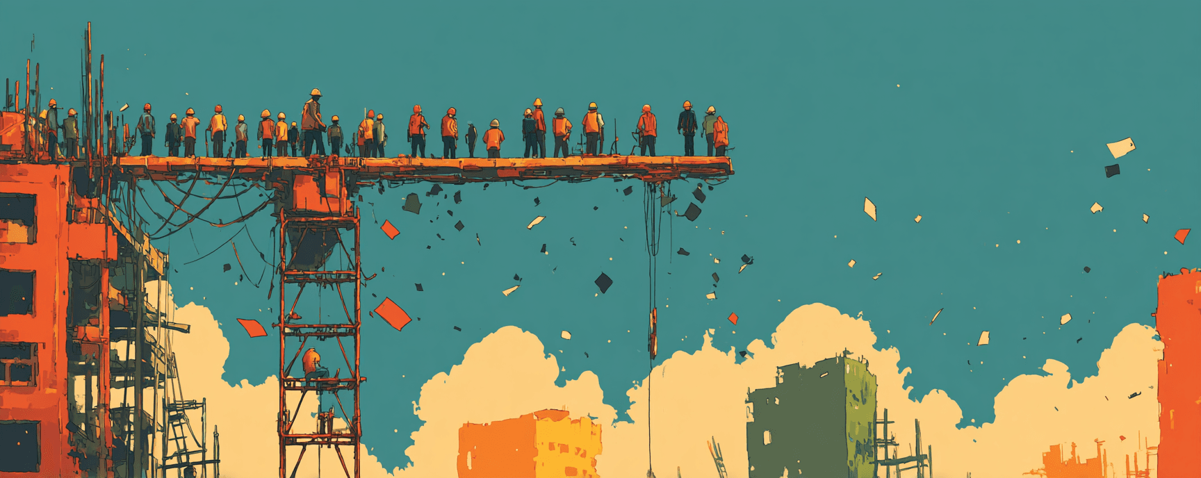 Feature image for article: What Middle Management Actually Built