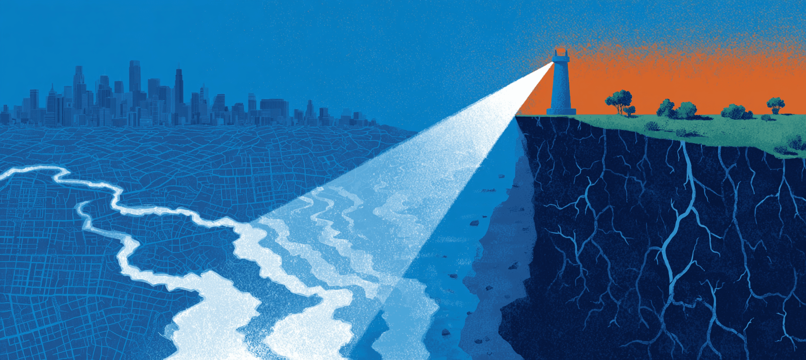 Feature image for article: The Flashlight in the Flood
