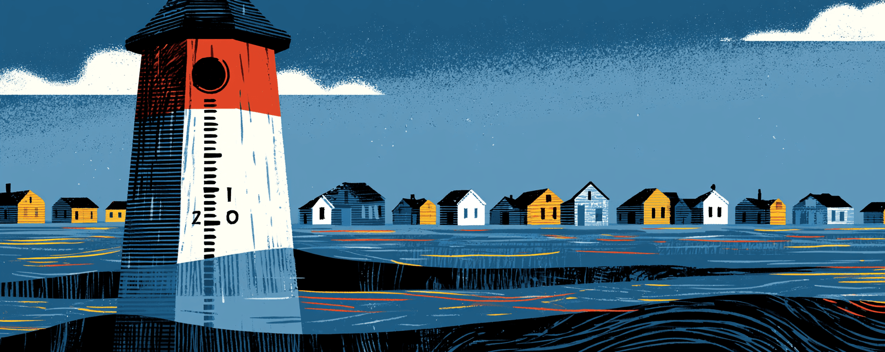 Thirteen Inches Between the Map's Ocean and the Real One