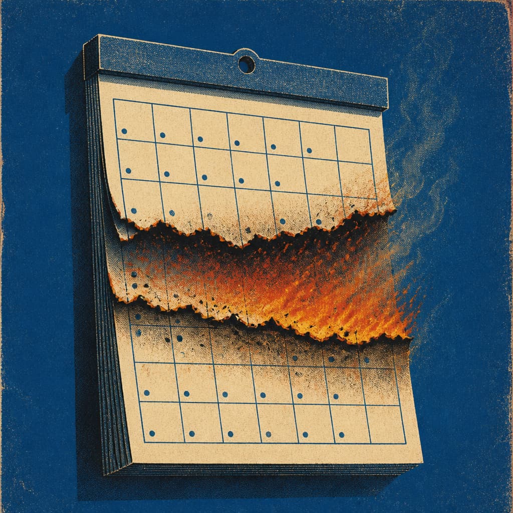 The Fires That Won't Quit: A Small Fraction of Weather Days Drive Half of Extreme Burns