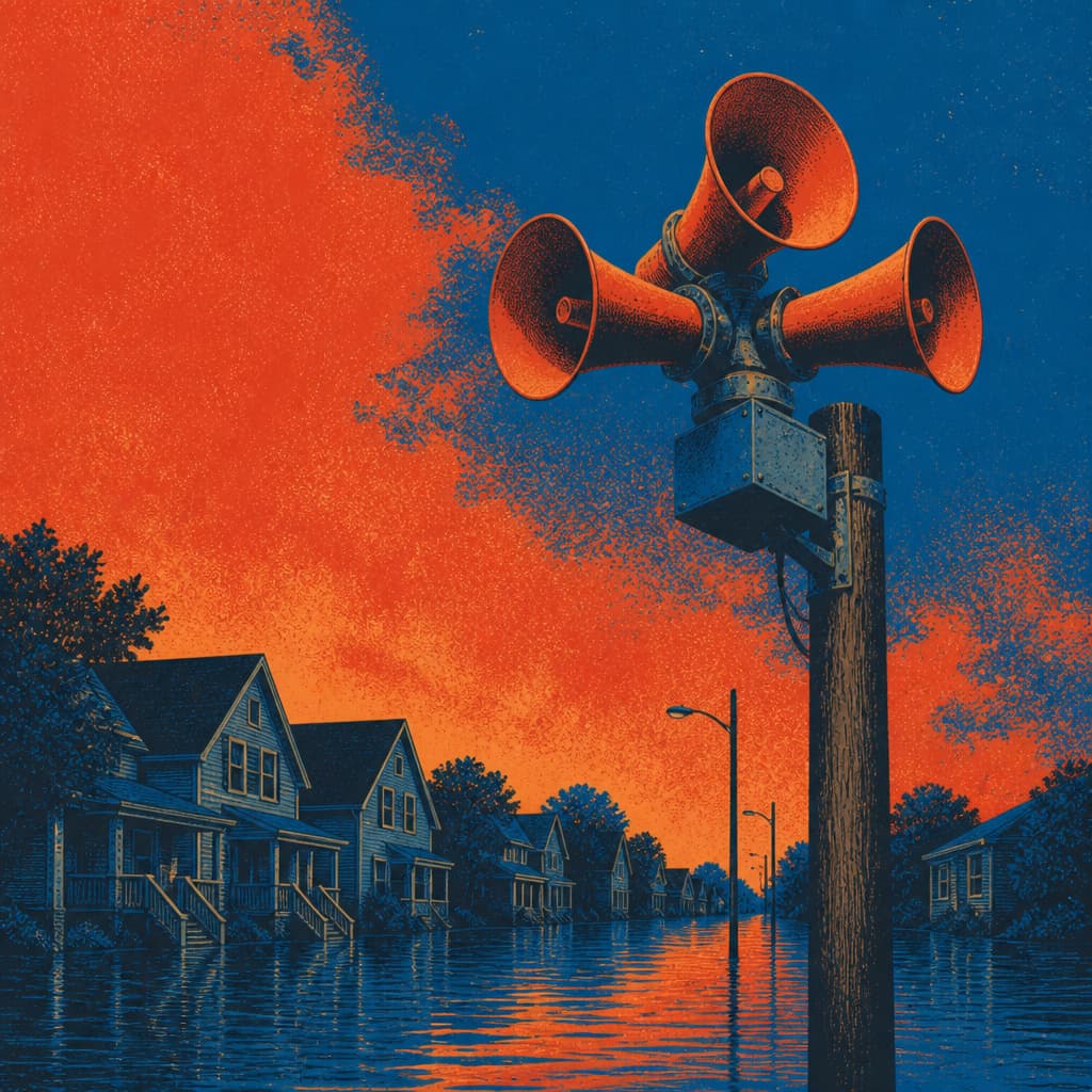 Texas Flood Sirens Sounded This Year. In Some Counties, Nobody Sent a Local Alert at All.
