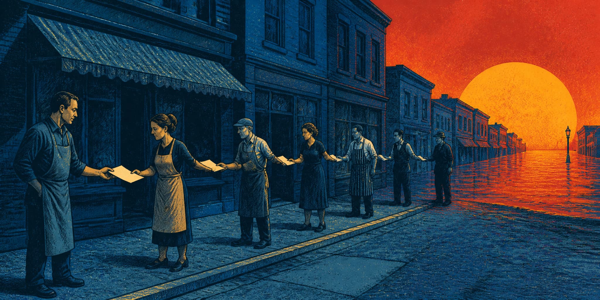 Feature image for article: The Town That Moved Before It Had To