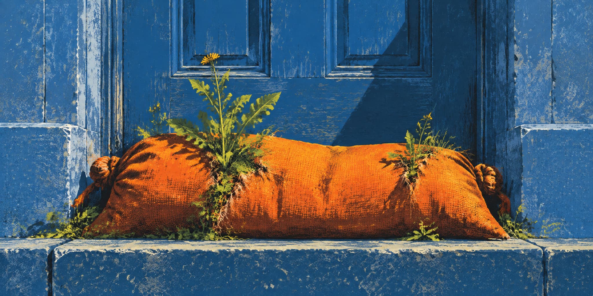 Feature image for article: The Sandbags Stay