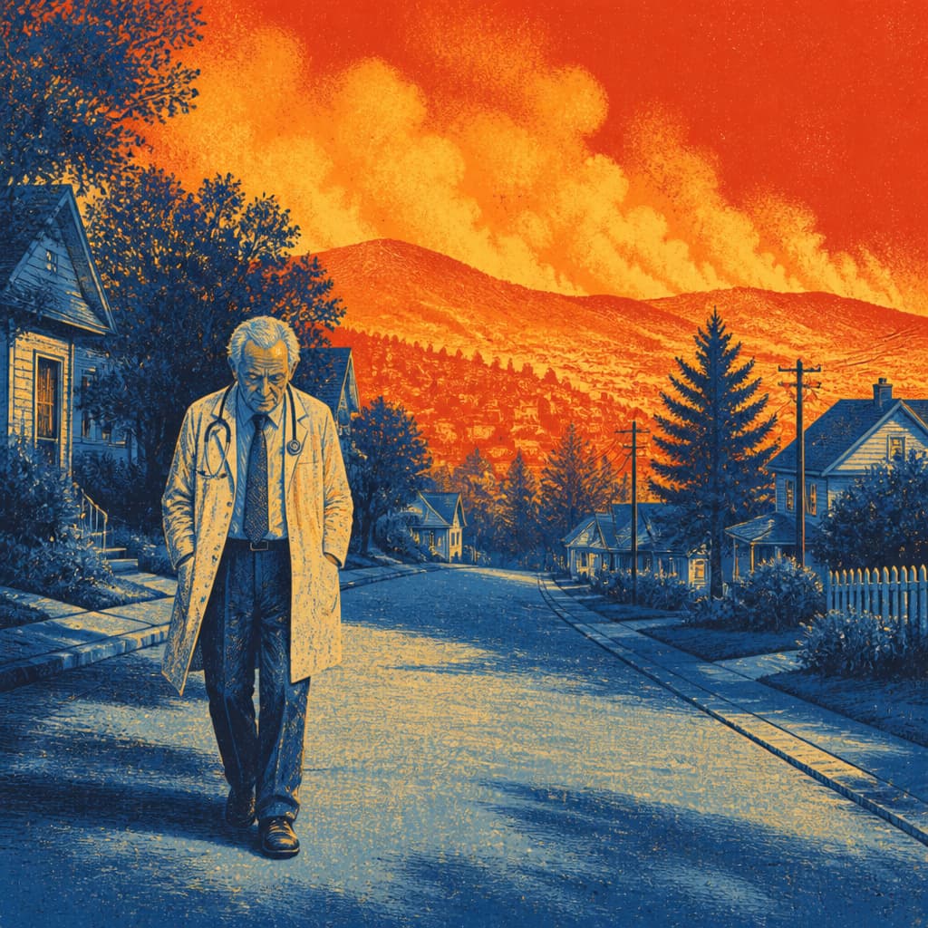 Wildfire Smoke's Cardiovascular Toll Reaches Far Beyond the Fire Lines