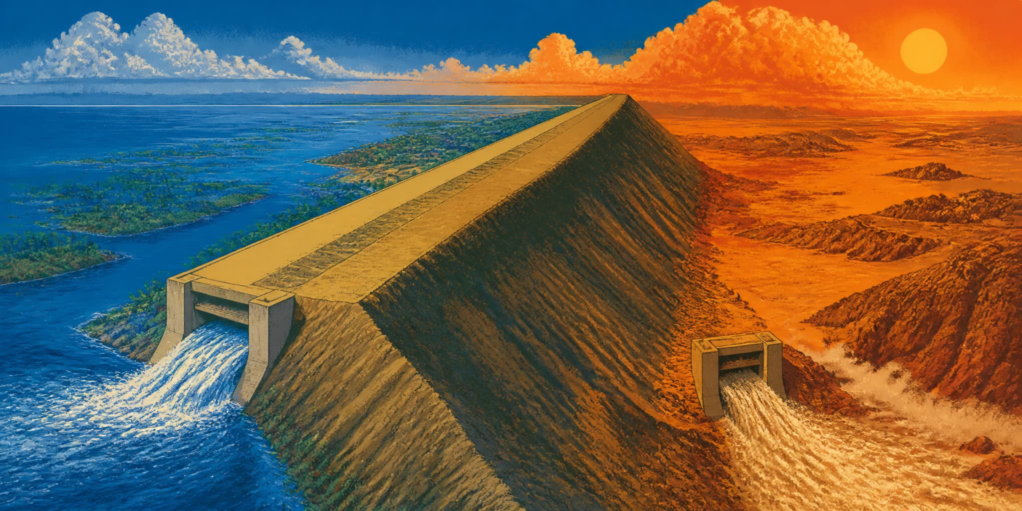 Feature image for article: Two Estuaries at the End of the Canal